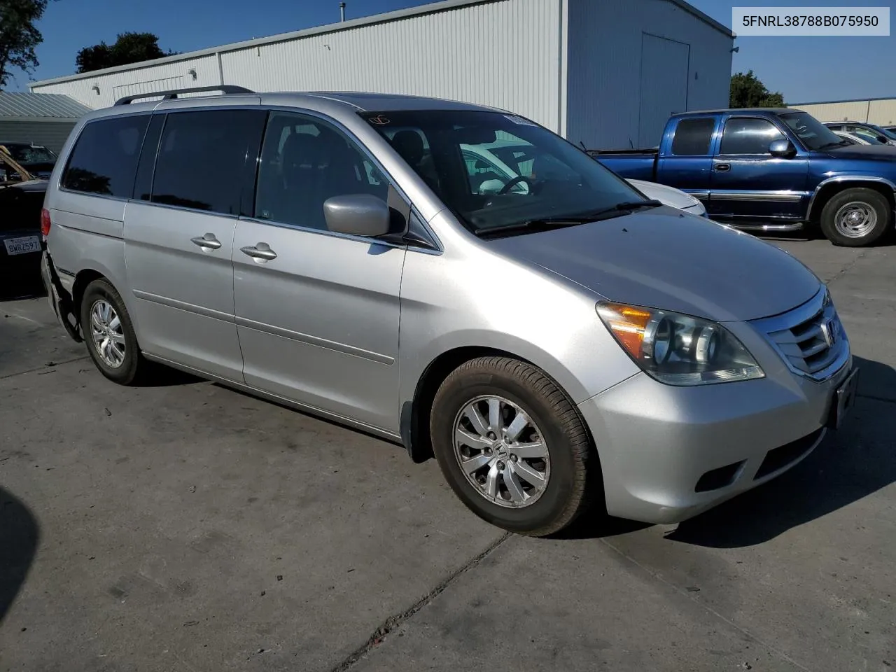 5FNRL38788B075950 2008 Honda Odyssey Exl