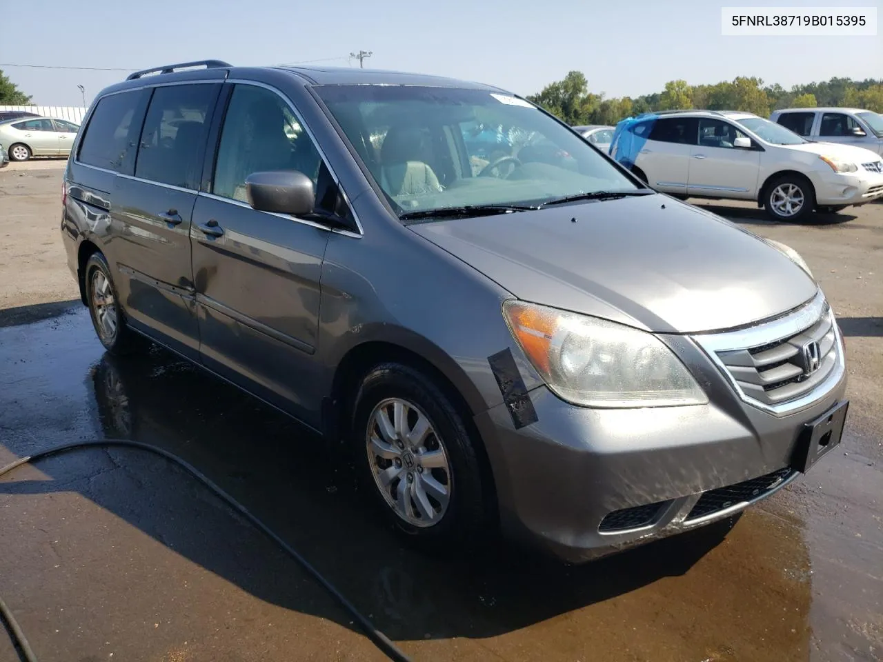 2009 Honda Odyssey Exl VIN: 5FNRL38719B015395 Lot: 68982874