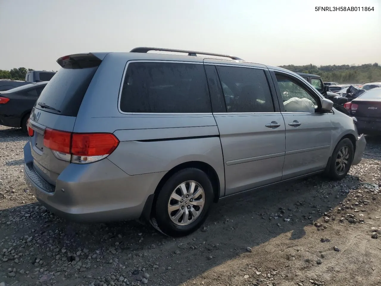 2010 Honda Odyssey Ex VIN: 5FNRL3H58AB011864 Lot: 70637254