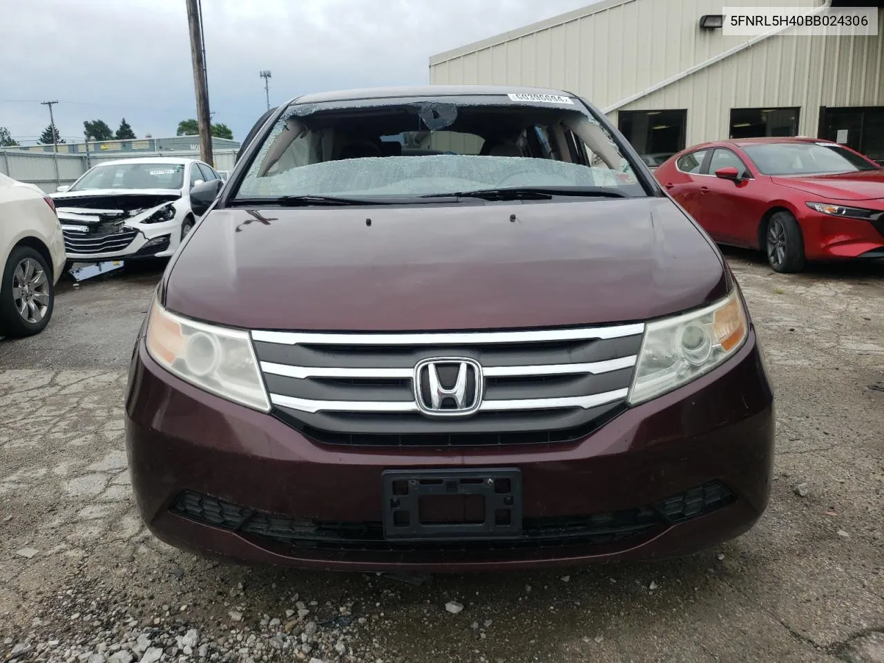 5FNRL5H40BB024306 2011 Honda Odyssey Ex