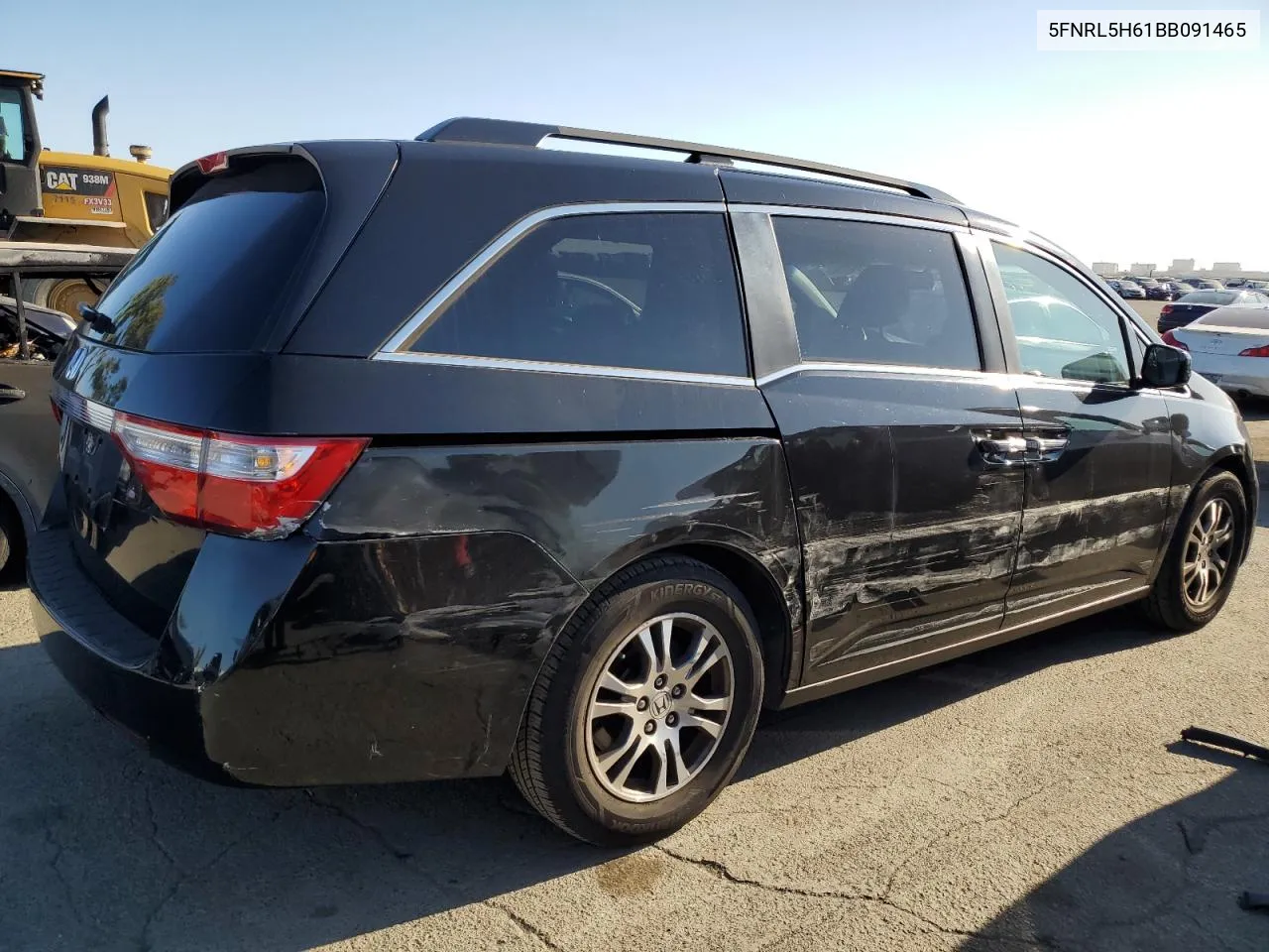 2011 Honda Odyssey Exl VIN: 5FNRL5H61BB091465 Lot: 69040164