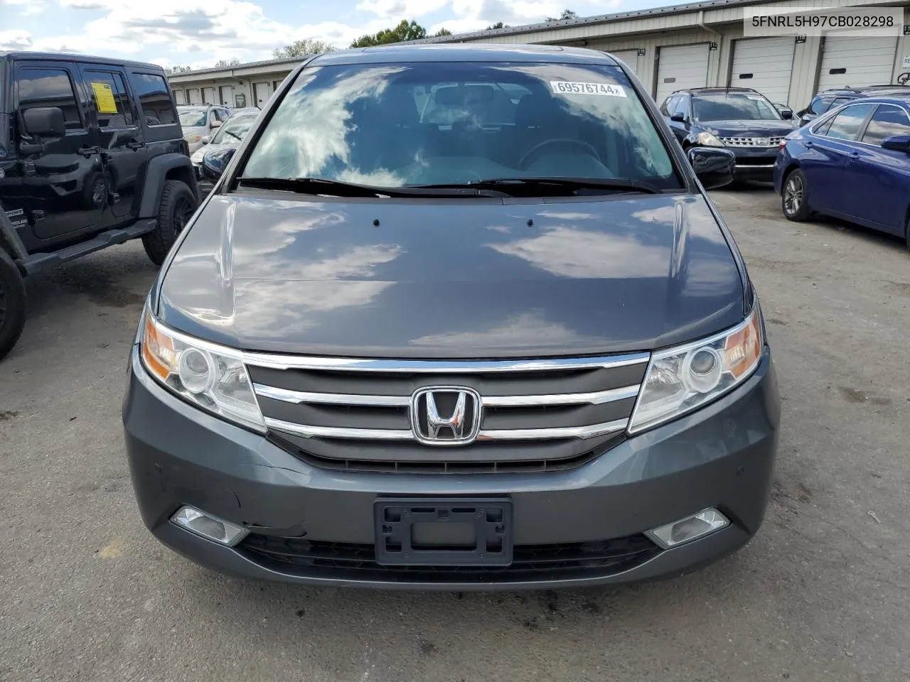 5FNRL5H97CB028298 2012 Honda Odyssey Touring