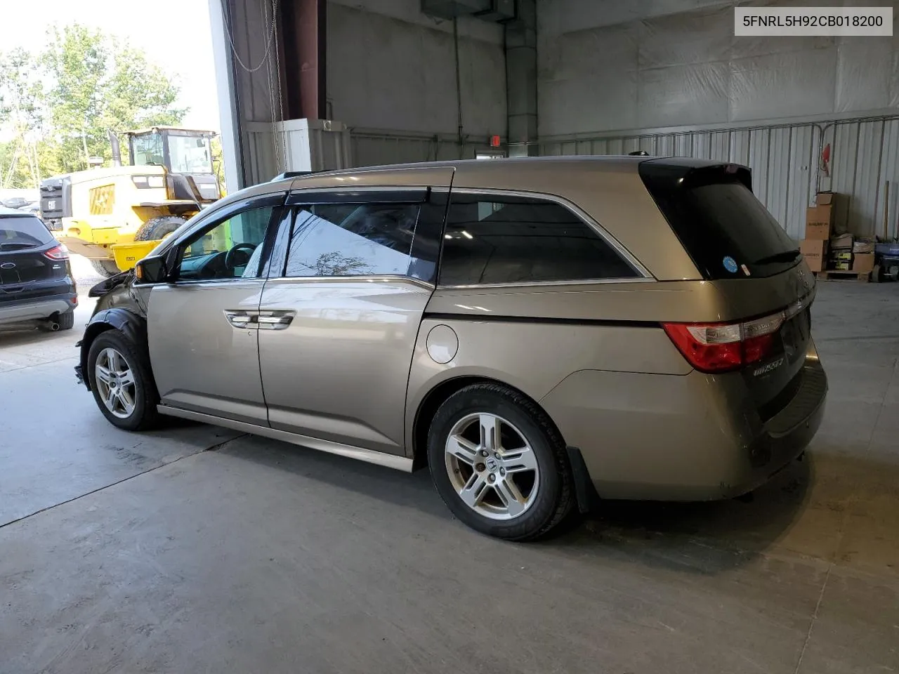 2012 Honda Odyssey Touring VIN: 5FNRL5H92CB018200 Lot: 70616054