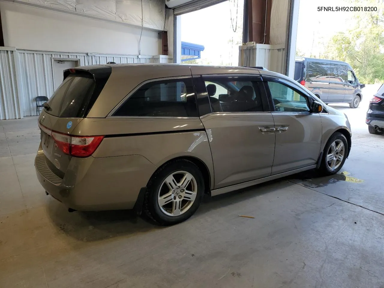 2012 Honda Odyssey Touring VIN: 5FNRL5H92CB018200 Lot: 70616054