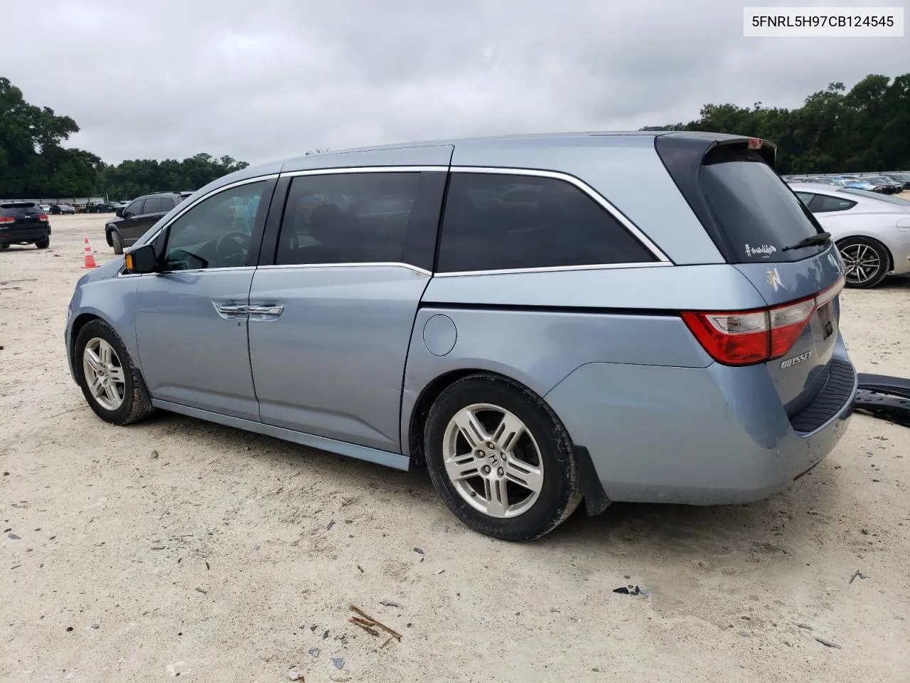 5FNRL5H97CB124545 2012 Honda Odyssey Touring