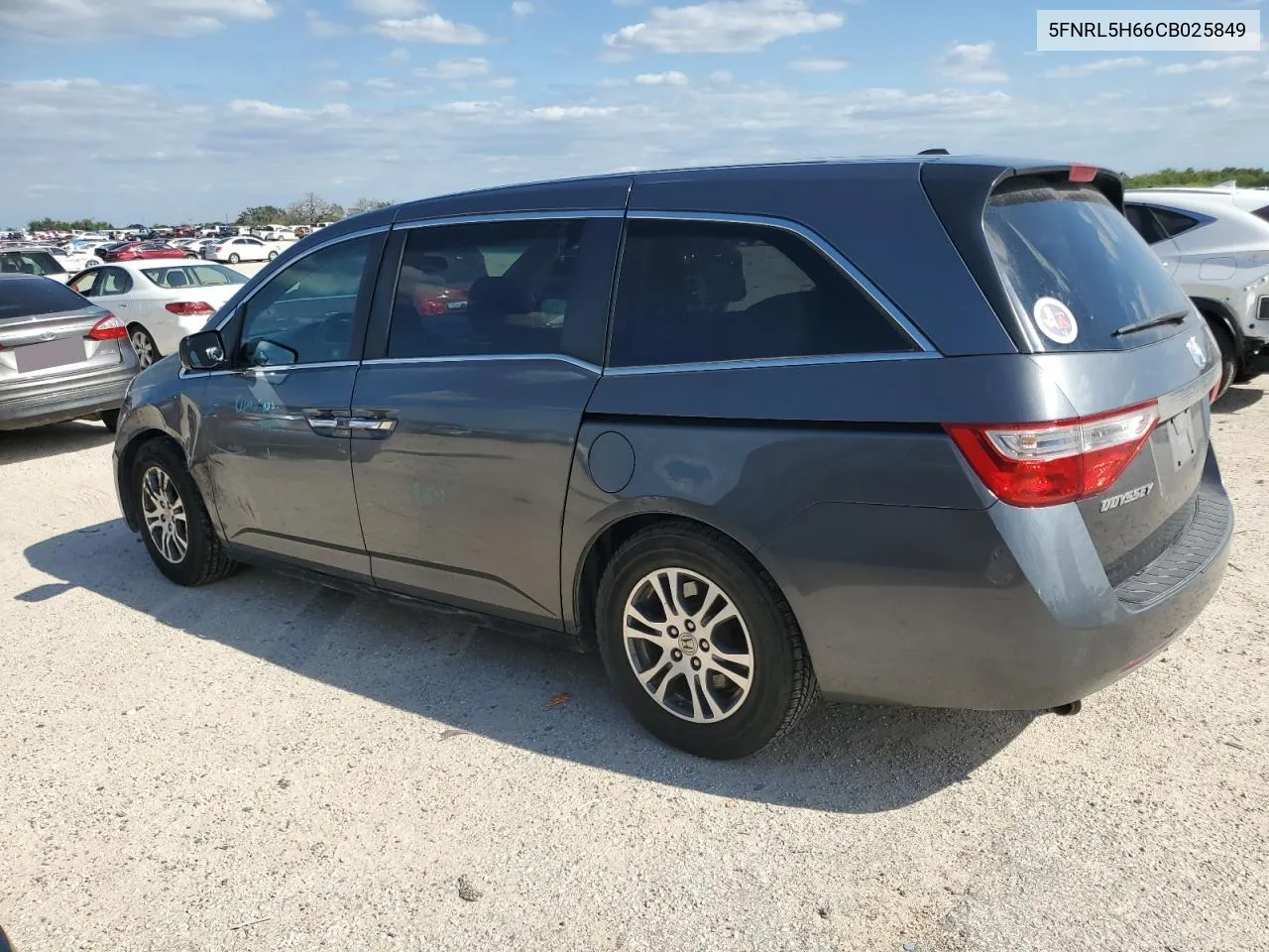 2012 Honda Odyssey Exl VIN: 5FNRL5H66CB025849 Lot: 71130554