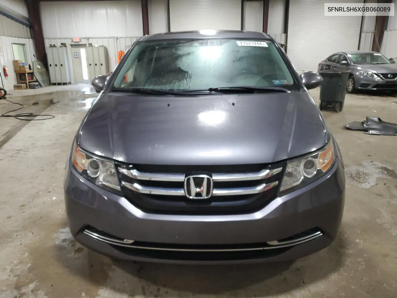 2016 Honda Odyssey Exl VIN: 5FNRL5H6XGB060089 Lot: 71571244