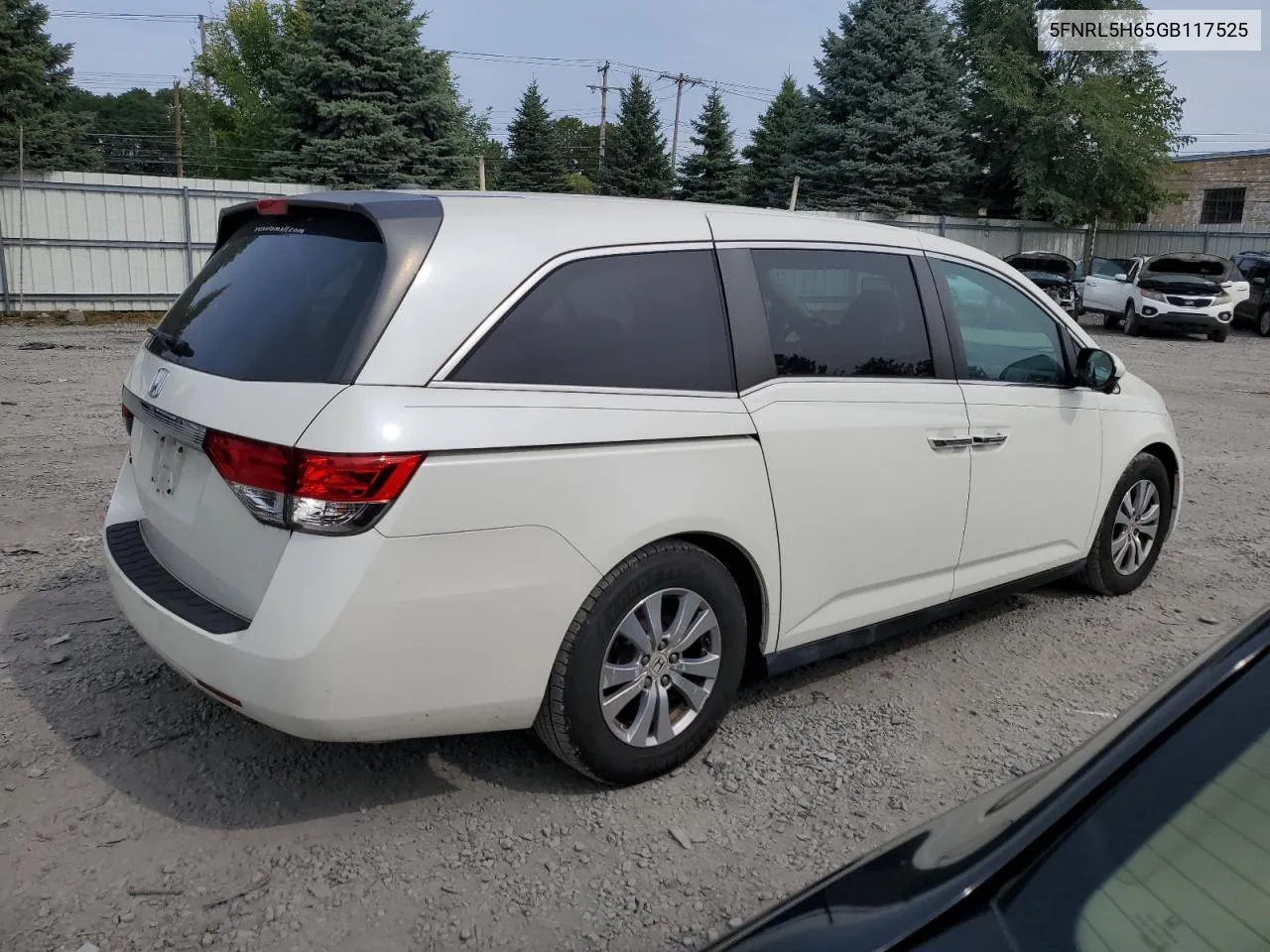 2016 Honda Odyssey Exl VIN: 5FNRL5H65GB117525 Lot: 71797604