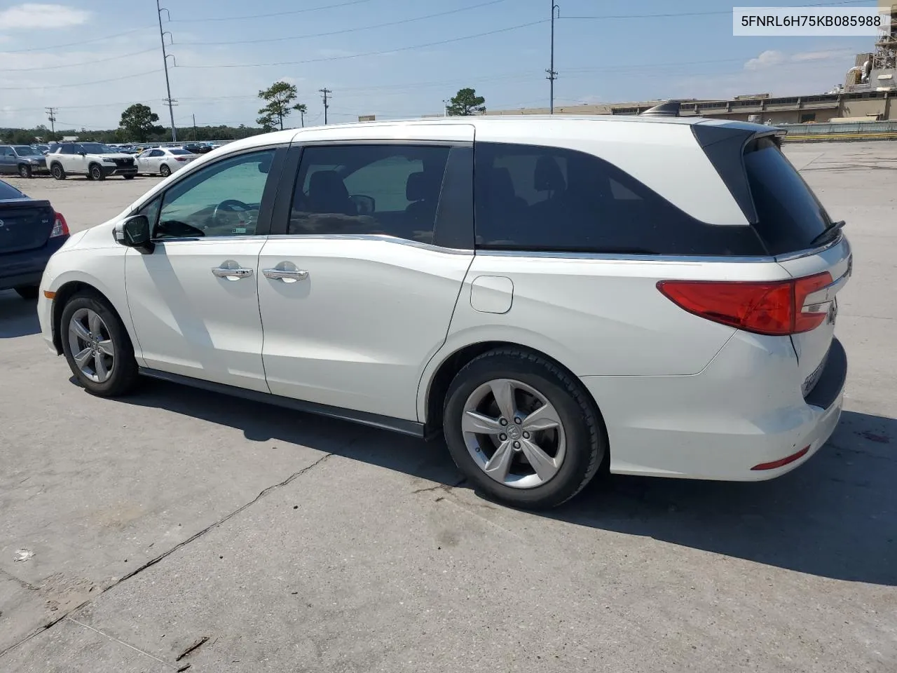 2019 Honda Odyssey Exl VIN: 5FNRL6H75KB085988 Lot: 72068134