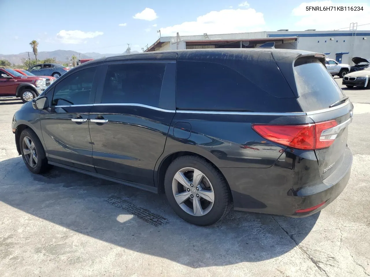 2019 Honda Odyssey Exl VIN: 5FNRL6H71KB116234 Lot: 72079724