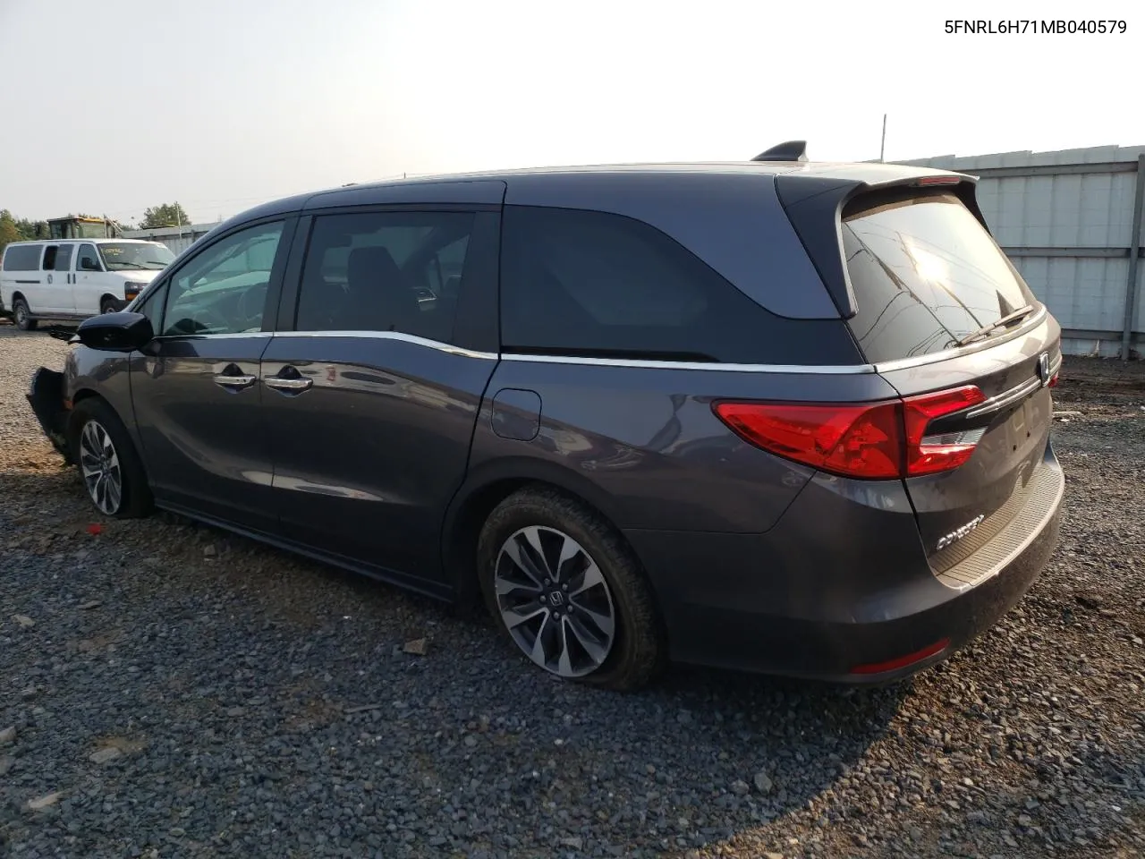 2021 Honda Odyssey Exl VIN: 5FNRL6H71MB040579 Lot: 67417934