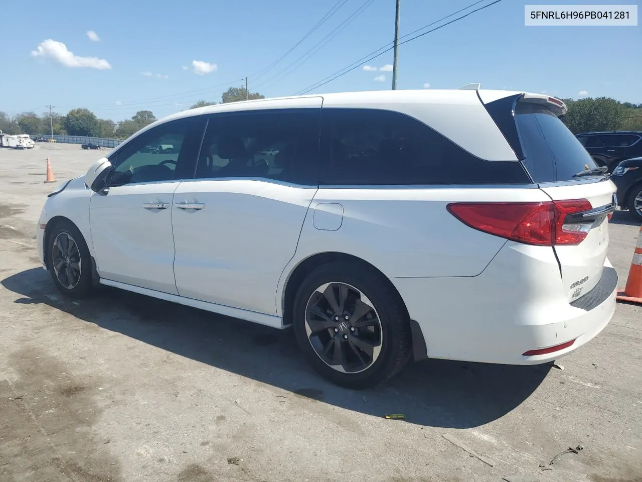 2023 Honda Odyssey Elite VIN: 5FNRL6H96PB041281 Lot: 71783044