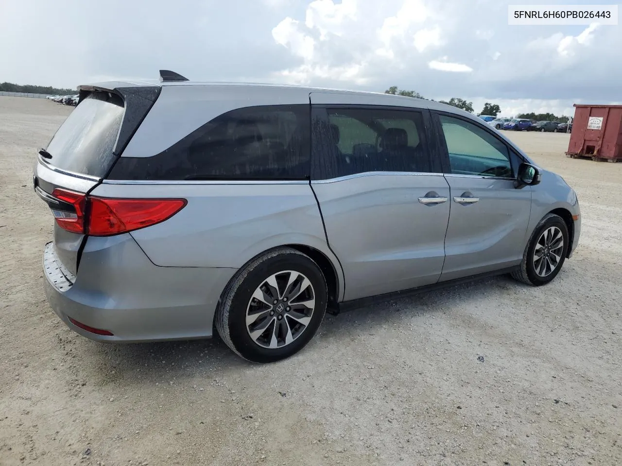 2023 Honda Odyssey Exl VIN: 5FNRL6H60PB026443 Lot: 71827244