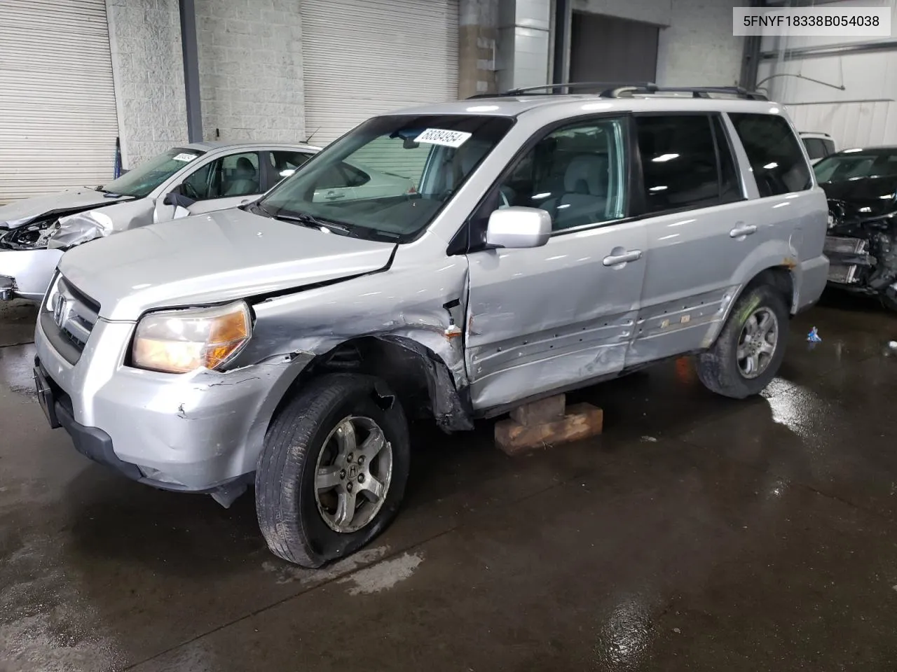 2008 Honda Pilot Se VIN: 5FNYF18338B054038 Lot: 68384954