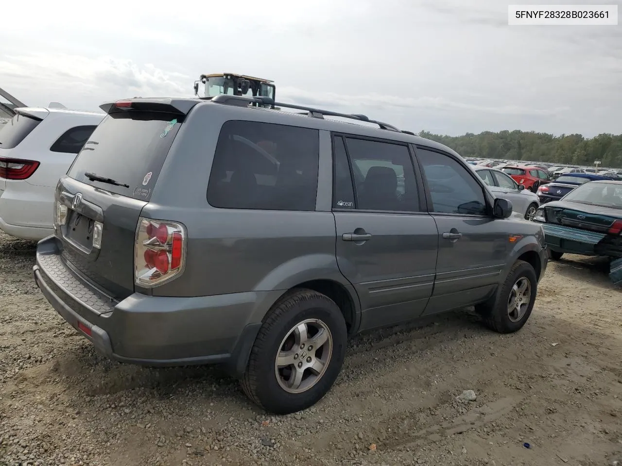 5FNYF28328B023661 2008 Honda Pilot Se