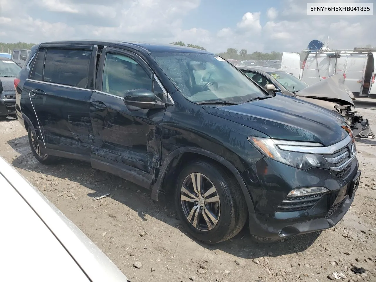 5FNYF6H5XHB041835 2017 Honda Pilot Exl