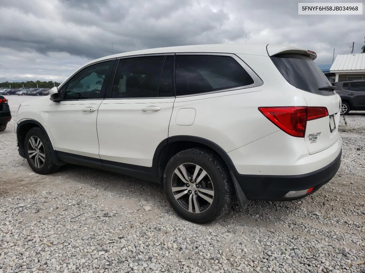 2018 Honda Pilot Exl VIN: 5FNYF6H58JB034968 Lot: 71540754