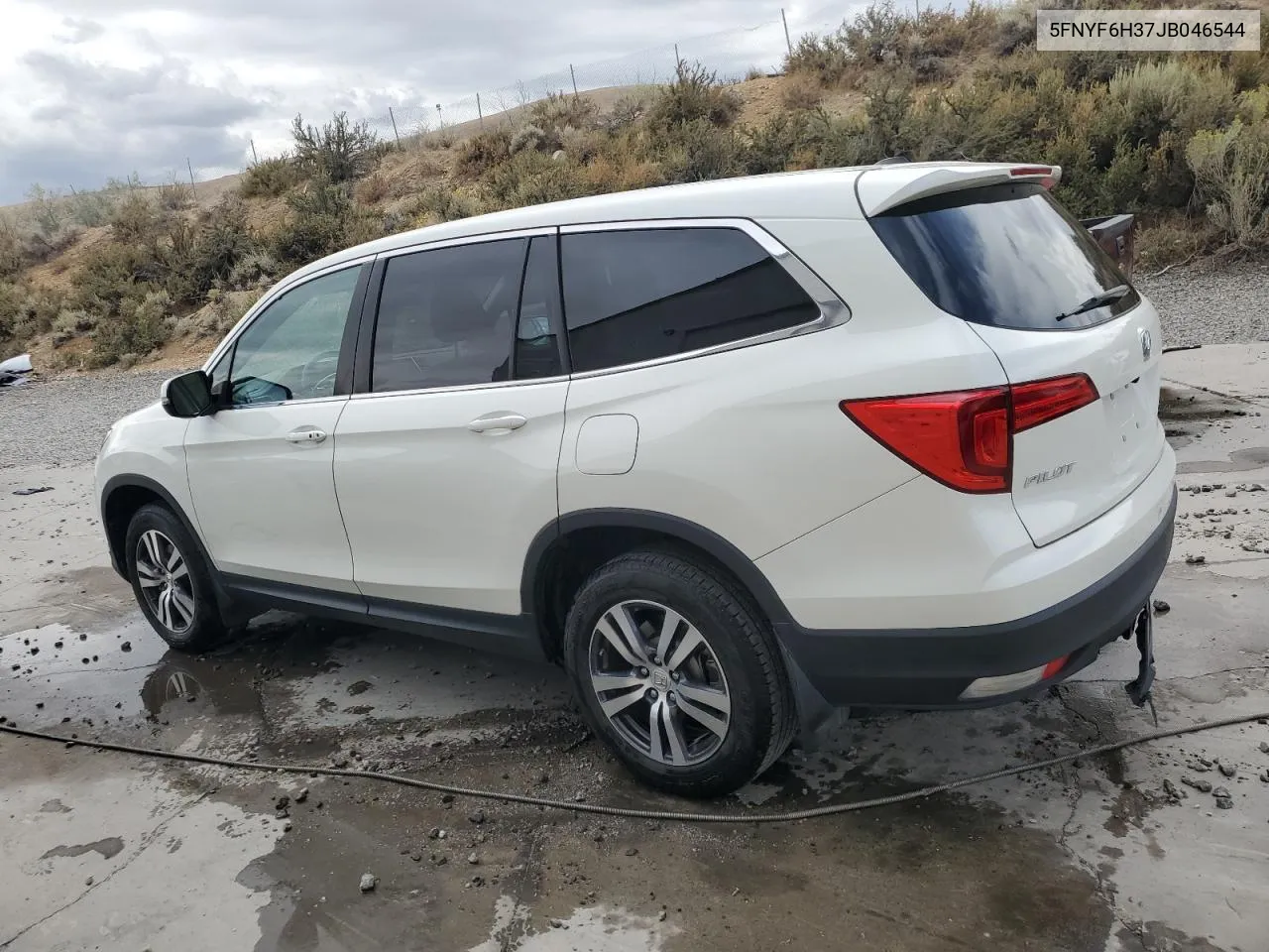 2018 Honda Pilot Ex VIN: 5FNYF6H37JB046544 Lot: 72013134