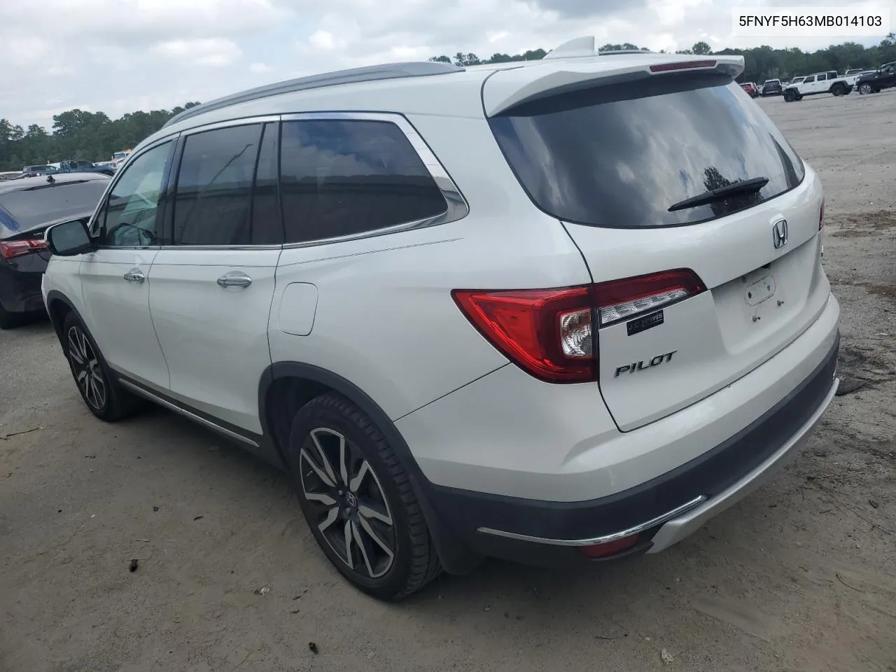 2021 Honda Pilot Touring VIN: 5FNYF5H63MB014103 Lot: 72196454