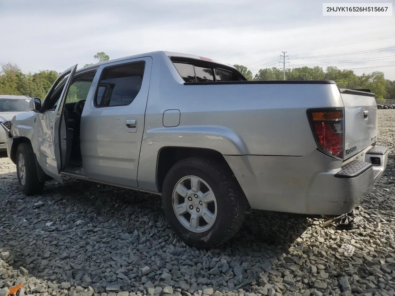 2006 Honda Ridgeline Rtl VIN: 2HJYK16526H515667 Lot: 69948944