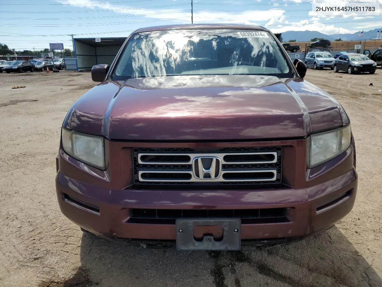 2HJYK16457H511783 2007 Honda Ridgeline Rts