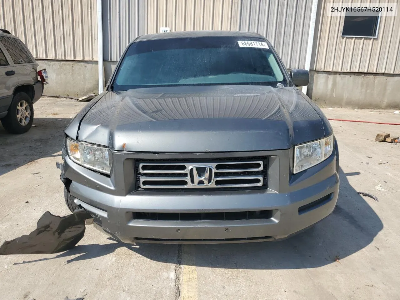 2007 Honda Ridgeline Rtl VIN: 2HJYK16567H520114 Lot: 68681714