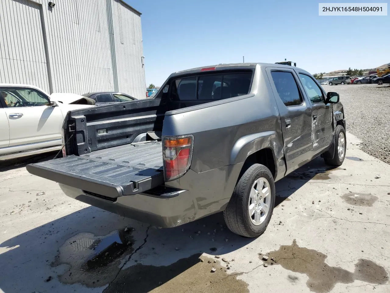 2008 Honda Ridgeline Rtl VIN: 2HJYK16548H504091 Lot: 69827124