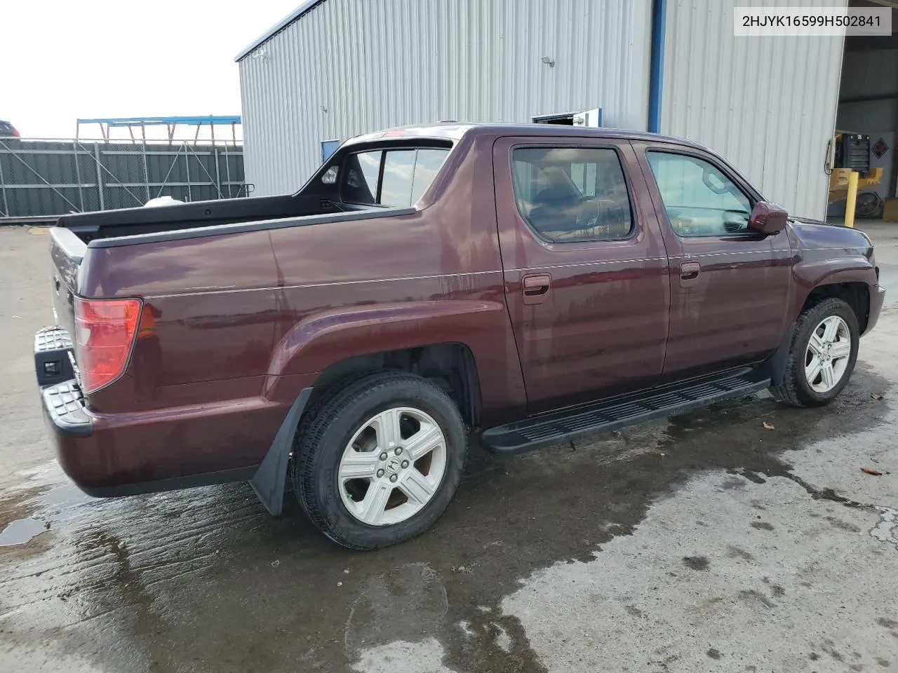 2HJYK16599H502841 2009 Honda Ridgeline Rtl