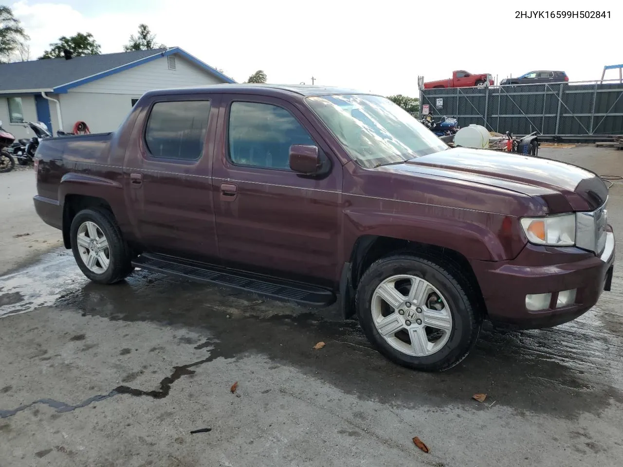 2HJYK16599H502841 2009 Honda Ridgeline Rtl