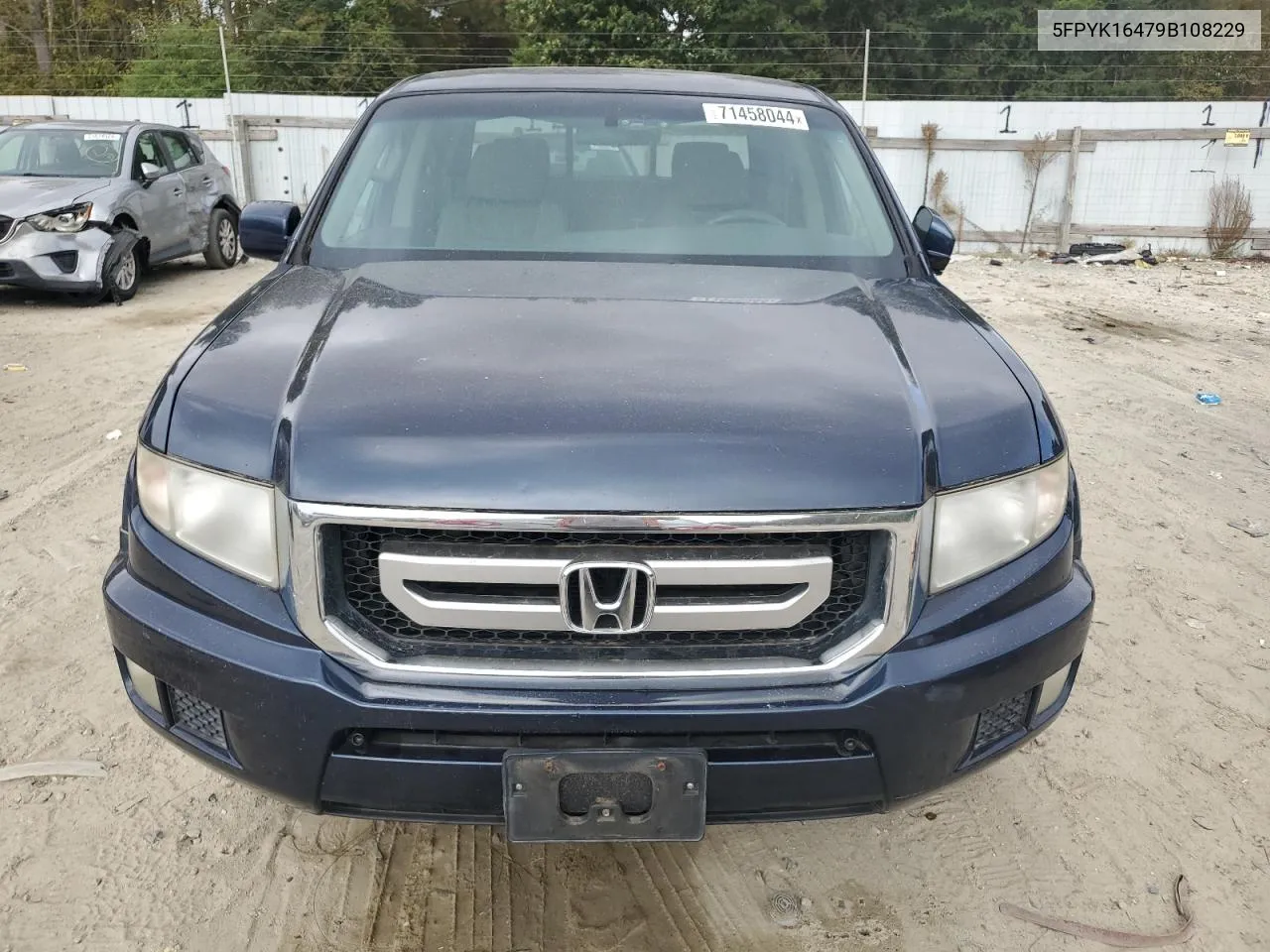 2009 Honda Ridgeline Rts VIN: 5FPYK16479B108229 Lot: 71458044