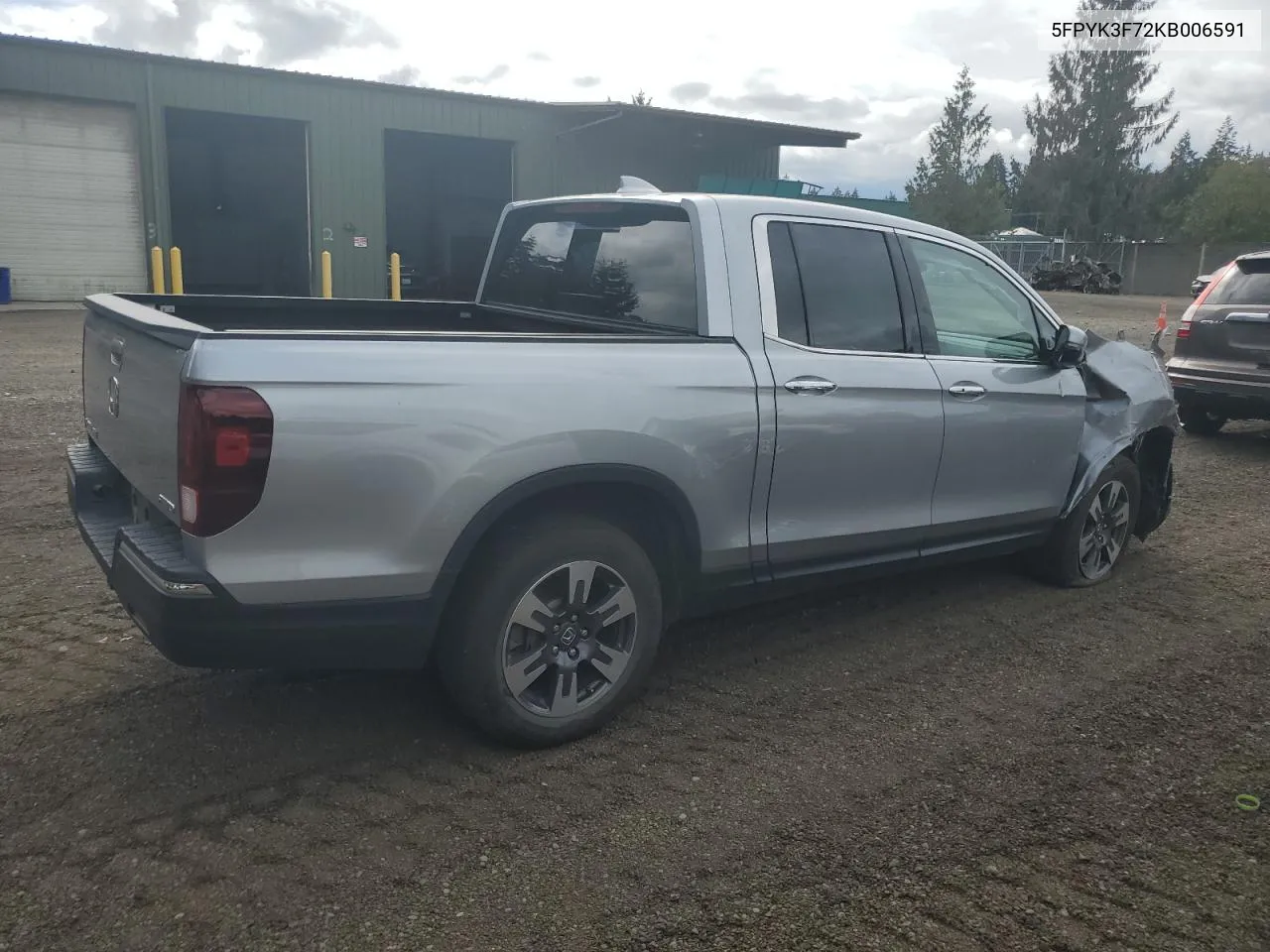 5FPYK3F72KB006591 2019 Honda Ridgeline Rtl