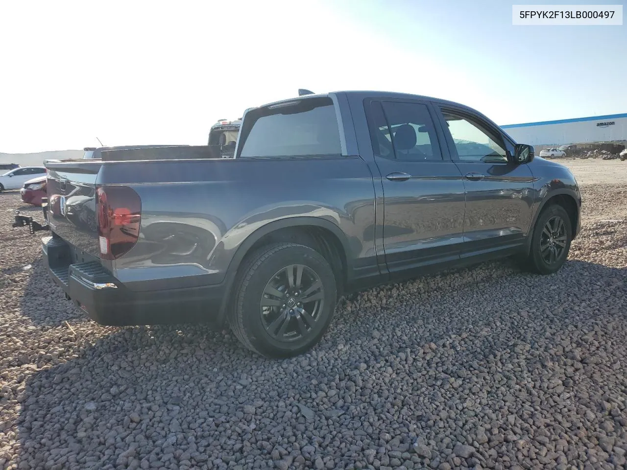 2020 Honda Ridgeline Sport VIN: 5FPYK2F13LB000497 Lot: 70789974