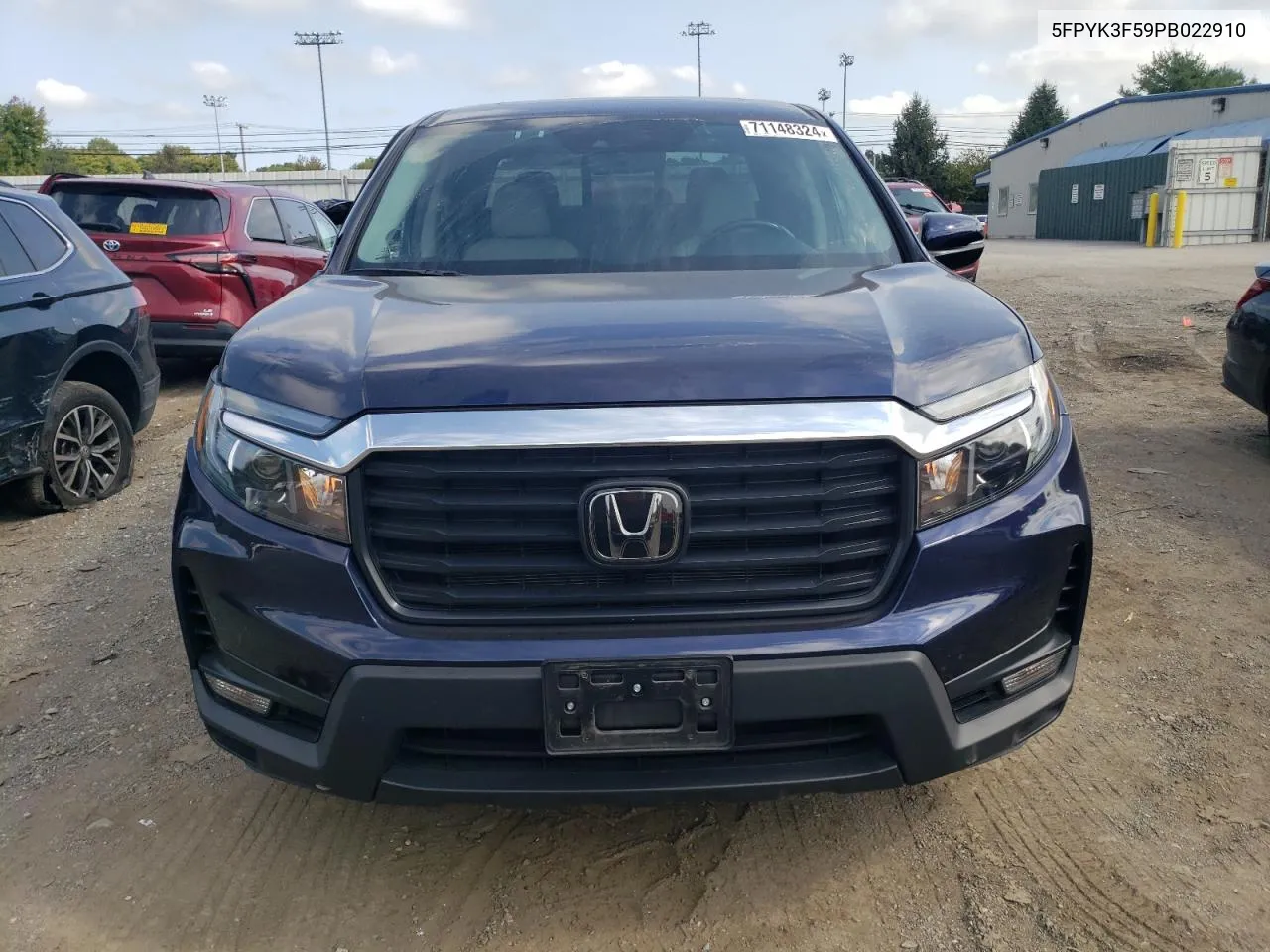 2023 Honda Ridgeline Rtl VIN: 5FPYK3F59PB022910 Lot: 71148324