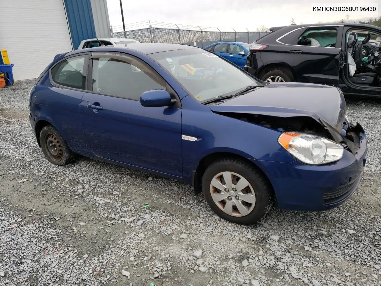 2011 Hyundai Accent Se VIN: KMHCN3BC6BU196430 Lot: 76297953