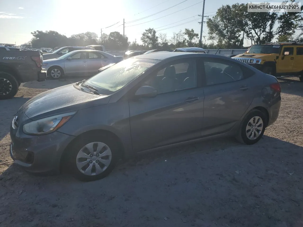 2017 Hyundai Accent Se VIN: KMHCT4AE6HU212925 Lot: 72183754