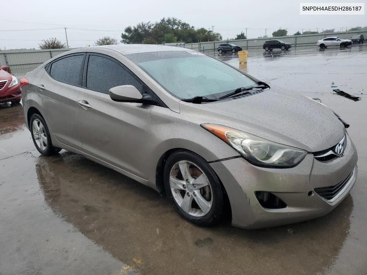 5NPDH4AE5DH286187 2013 Hyundai Elantra Gls