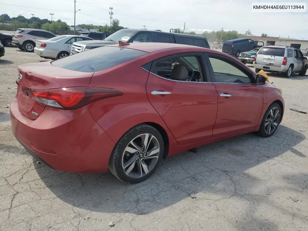 KMHDH4AE6EU113944 2014 Hyundai Elantra Se