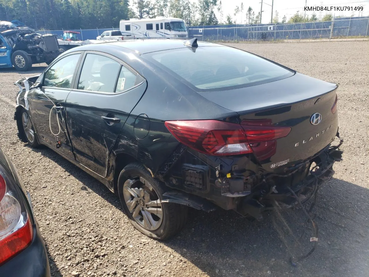 KMHD84LF1KU791499 2019 Hyundai Elantra Sel