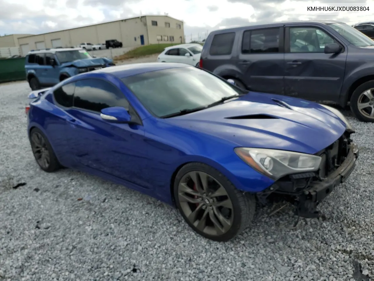 KMHHU6KJXDU083804 2013 Hyundai Genesis Coupe 3.8L