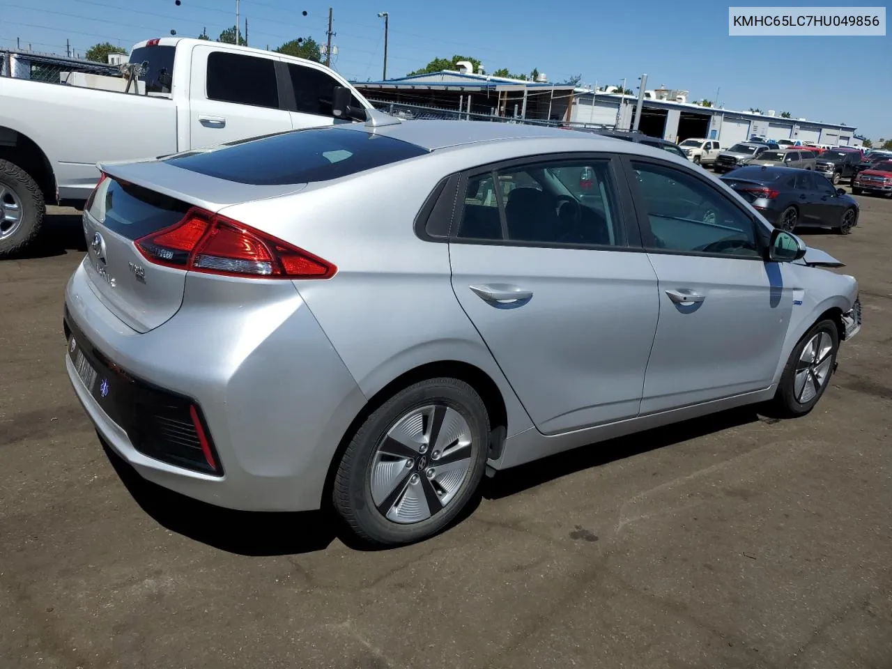 KMHC65LC7HU049856 2017 Hyundai Ioniq Blue