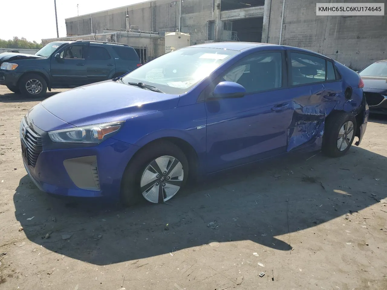 2019 Hyundai Ioniq Blue VIN: KMHC65LC6KU174645 Lot: 70985894