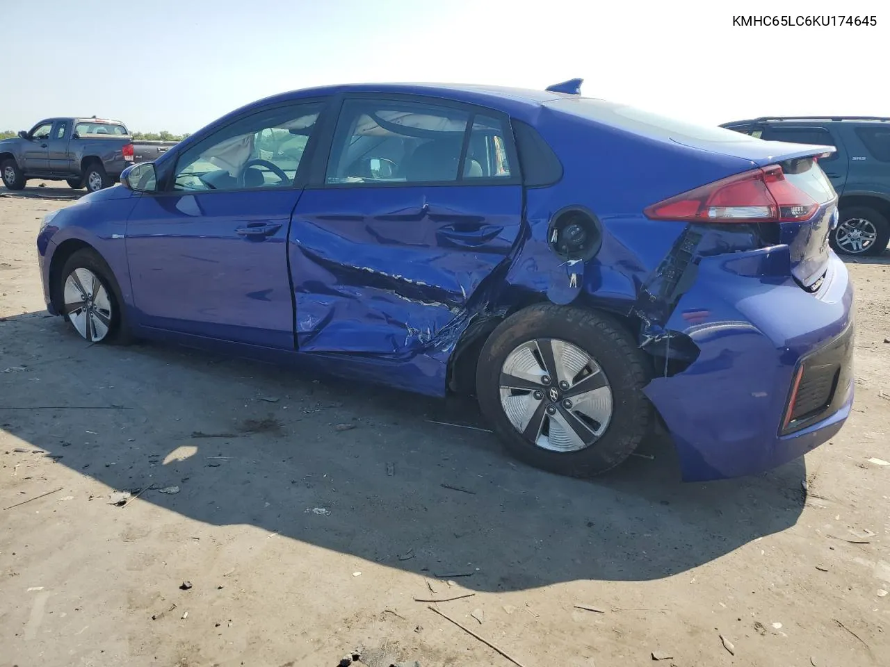 KMHC65LC6KU174645 2019 Hyundai Ioniq Blue