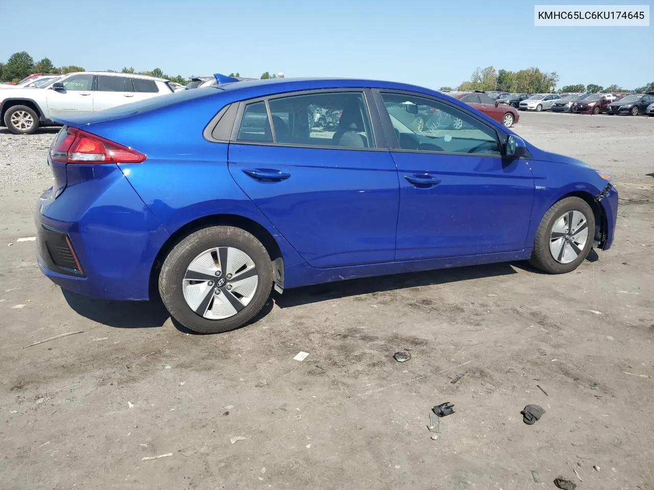 2019 Hyundai Ioniq Blue VIN: KMHC65LC6KU174645 Lot: 70985894