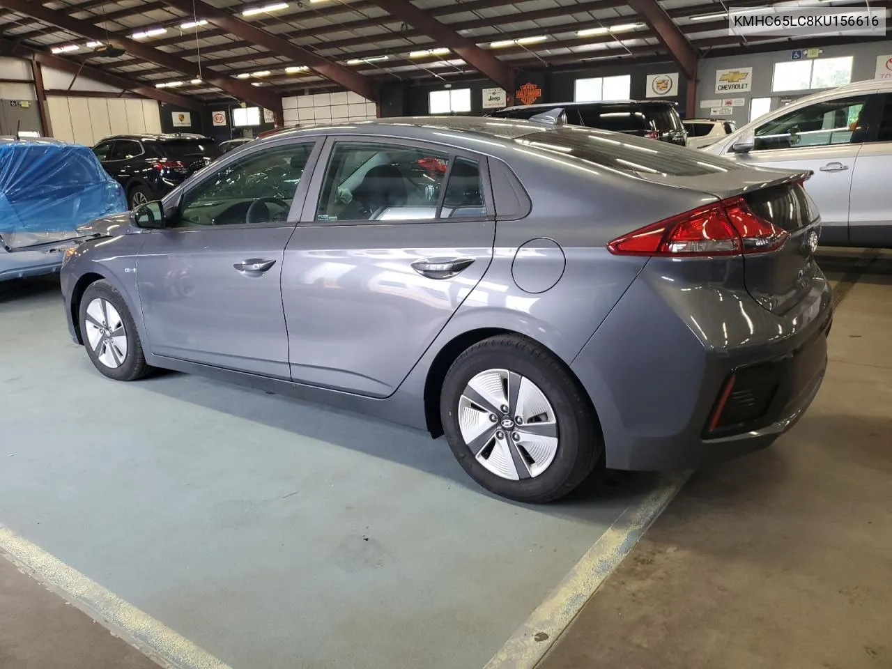 2019 Hyundai Ioniq Blue VIN: KMHC65LC8KU156616 Lot: 72121664