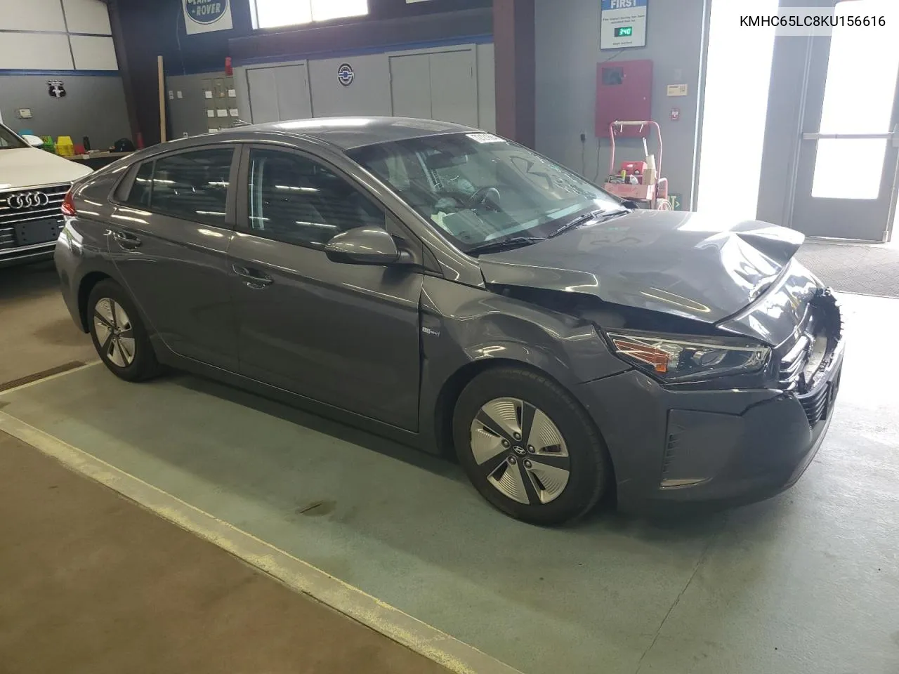 KMHC65LC8KU156616 2019 Hyundai Ioniq Blue