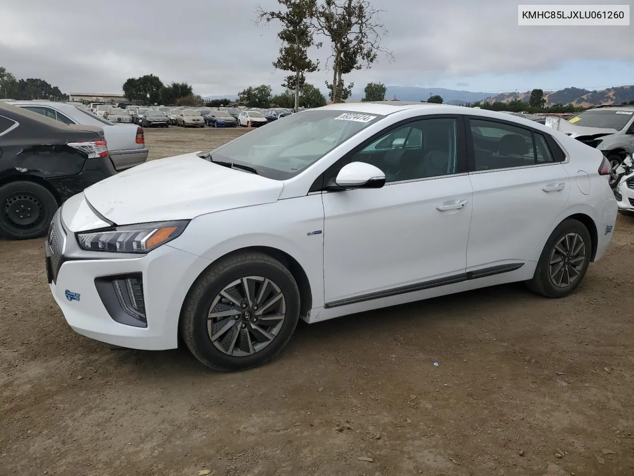 2020 Hyundai Ioniq Limited VIN: KMHC85LJXLU061260 Lot: 69224414