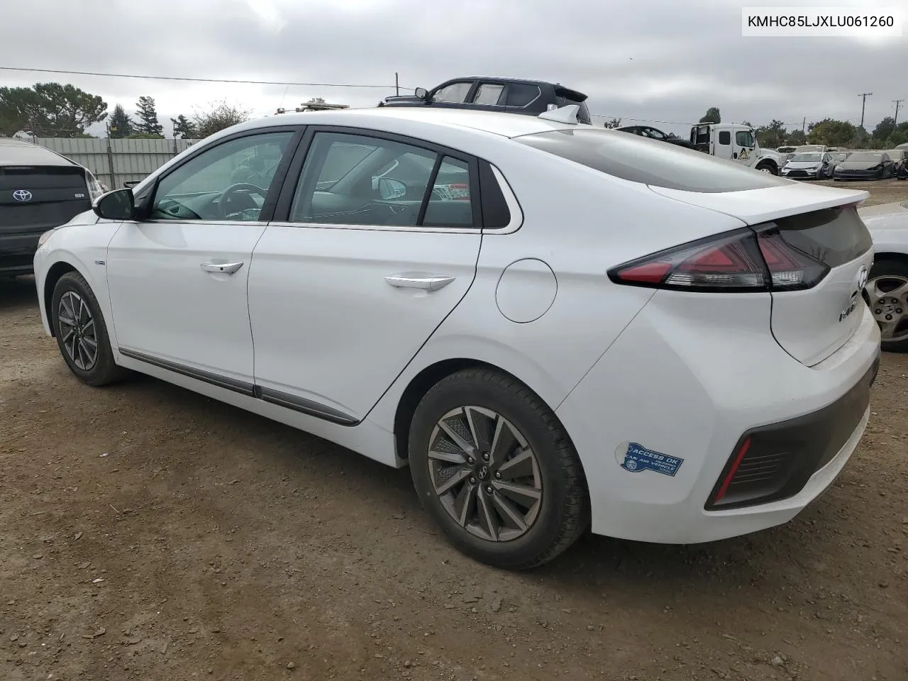 2020 Hyundai Ioniq Limited VIN: KMHC85LJXLU061260 Lot: 69224414