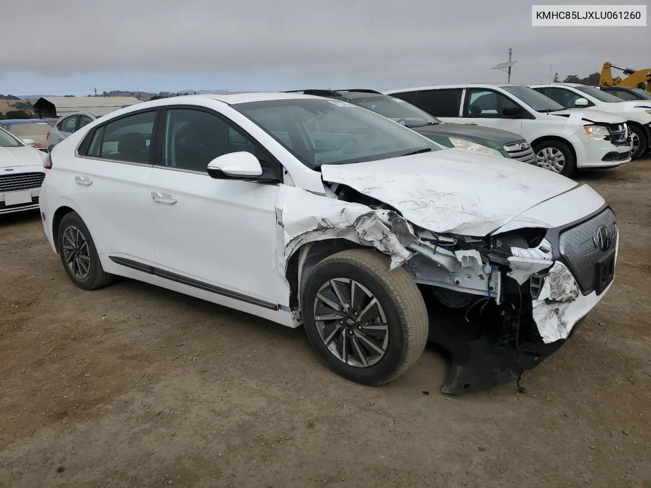 2020 Hyundai Ioniq Limited VIN: KMHC85LJXLU061260 Lot: 69224414