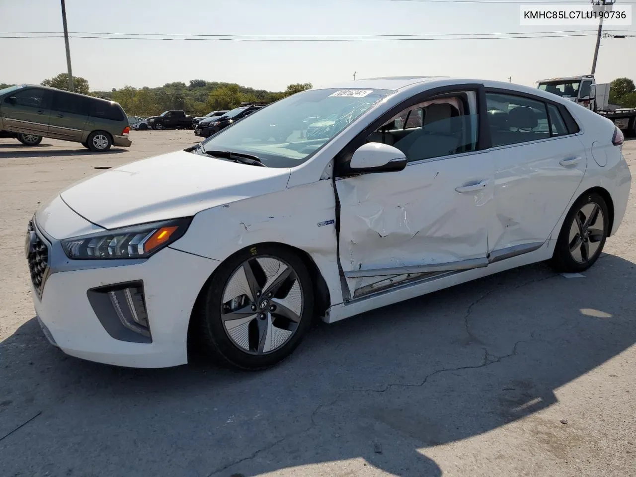 KMHC85LC7LU190736 2020 Hyundai Ioniq Sel