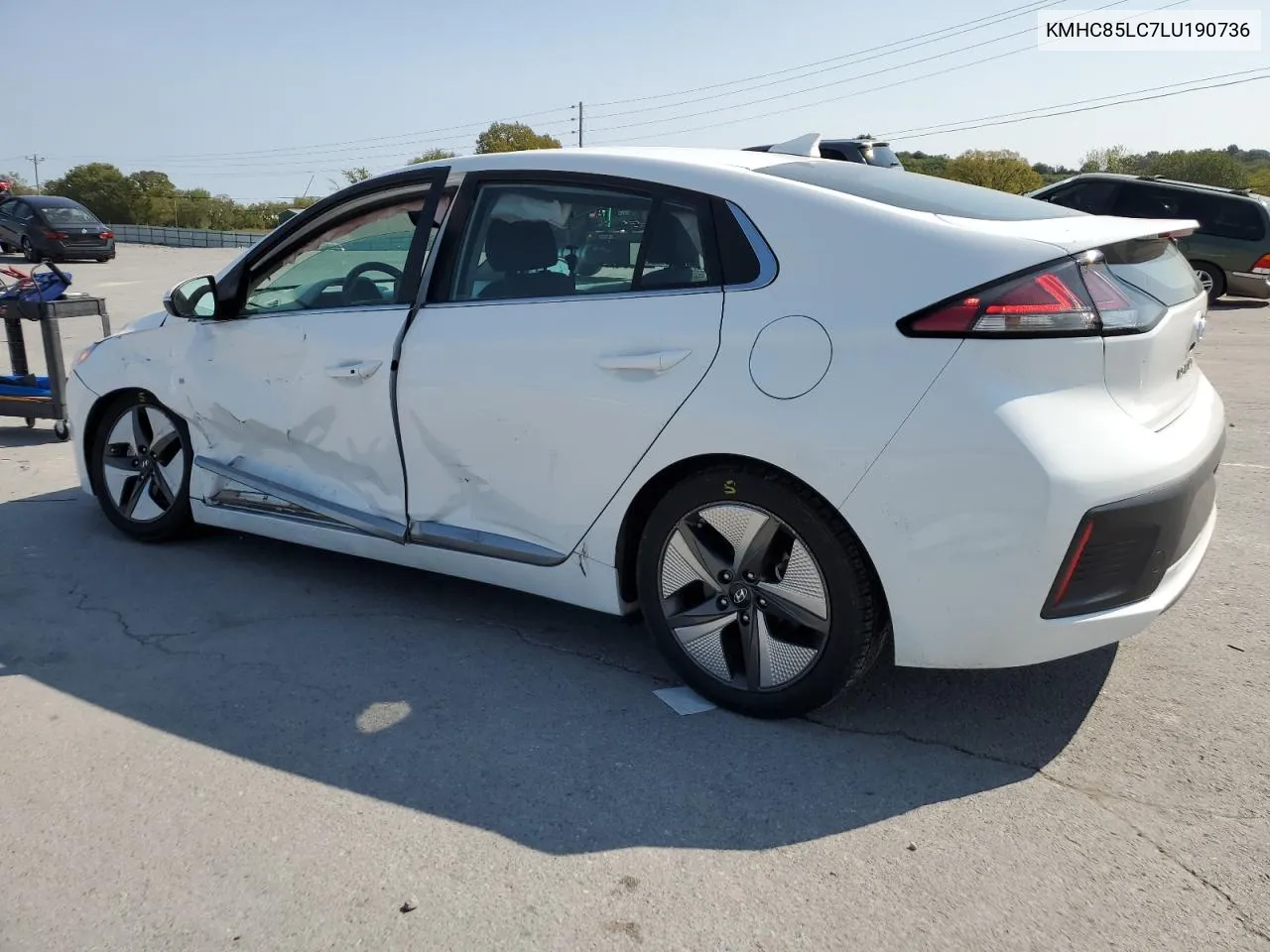 2020 Hyundai Ioniq Sel VIN: KMHC85LC7LU190736 Lot: 70916244